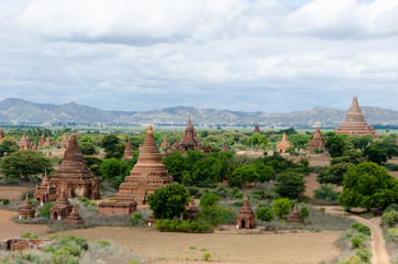 Naklejka premium Monuments of Bagan