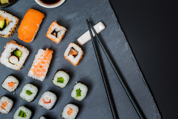 Sushi - Japanisches Essen - Diät - Fisch