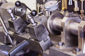 Key copying machine in a workshop