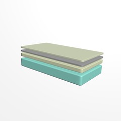 Матрас многослойный 