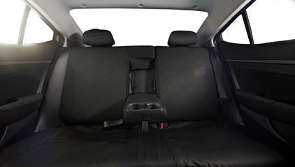 Wide back car seat