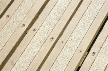 wooden decking