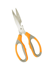 scissors on a white background