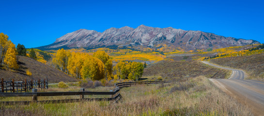 Anthracite Range from Ohio Pass Road 