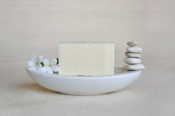 Natural soap for skin beauty and balance.