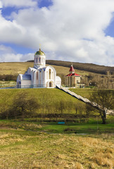 Orthodox Church of St. great Martyr Varvara, the village of Varvarovka, Anapa, Russia