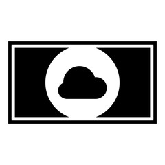 Crowdfunding icon - Filled black glyph icon