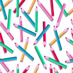 Pattern color pencils.