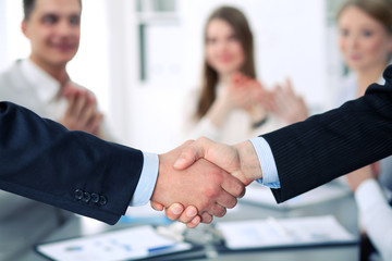 Fototapeta premium Business handshake