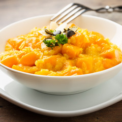 Risotto mit Hokkaido - risotto with hokkaido