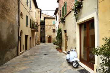 Fototapeta na wymiar Pienza, Toscana - Itália