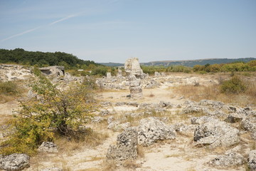 Pobiti Kamani (The Stone Desert), a desert-like rock phenomenon located on the north west Varna Province border in Bulgaria