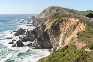 Chimney Rock, Point Reyes National Seashore, North California, USA