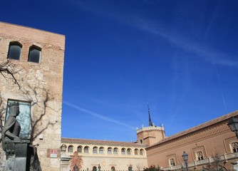 Fototapeta premium OLD PALACE IN ALCALA DE HENARES MADRID
