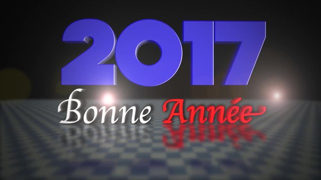 Bonne Ann&eacute;e 2017