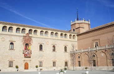 OLD PALACE IN ALCALA DE HENARES MADRID