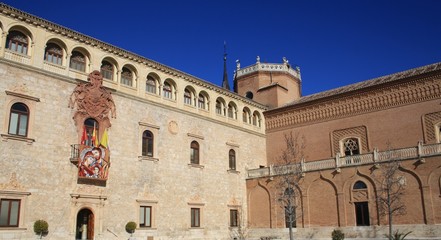 Fototapeta premium OLD PALACE IN ALCALA DE HENARES MADRID