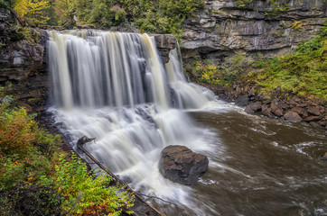 Obraz premium Blackwater Falls, West Virginia, scenic