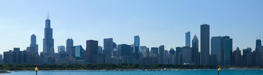 Fototapeta na wymiar chicago skyline 02