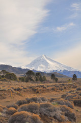 Fototapeta premium Volcano Lanin, Patagonia, Neuquen, Argentina