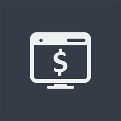 website seo flat design icon button design