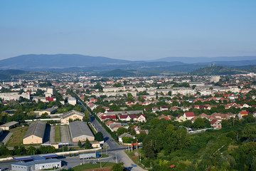 Mukachevo landscape. Zakarpatska Oblast