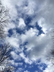 winter clouds