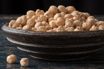 Seasoned Chickpeas in a Bowl