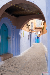 Naklejka premium Africa, Morocco, Chefchaouen or Chaouen is the chief town of the province of the same name.