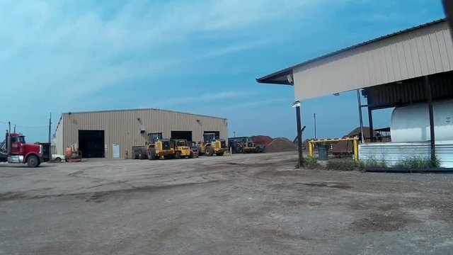 Semi Truck Hauling Logs