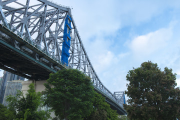 The iconic Story Bridge in Brisbane, Queensland, Australia