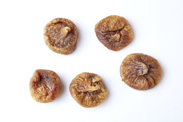 some fruits of dried fig