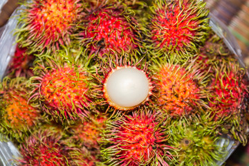 sweet rambutan