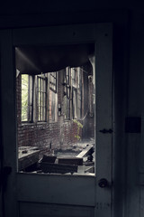 Fototapeta na wymiar Abandoned Factory - Wean United - Youngstown, Ohio