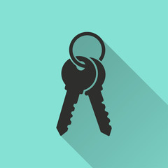 Key - vector icon.