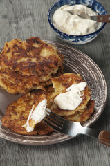 Marrow zuccini flapjack