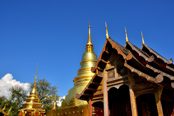 Naklejka premium Wat Phra Singh in Chiang Mai