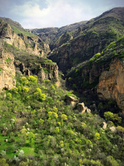 A path in Armenian mountains