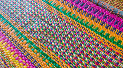 local mat made from papyrus