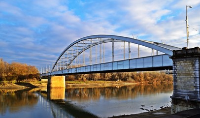Obraz premium Tisza (Theiß) beim Szeged