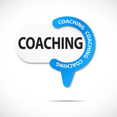 épingle bouton web : coaching