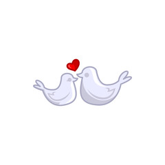 lovebirds icon illustration