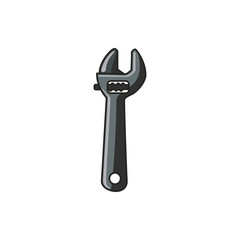 wrench icon illustration