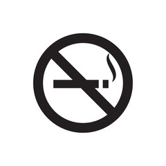 no smoking icon illustration