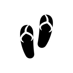 flip flops icon illustration