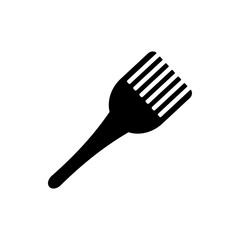 coloring brush icon illustration