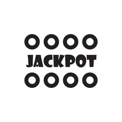 Jackpot icon illustration