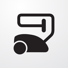 vacuum cleaner icon illustration