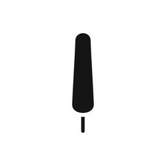 ice cream on stick icon illustration