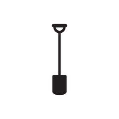 shovel icon illustration